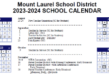 2023-2024 School Calendar