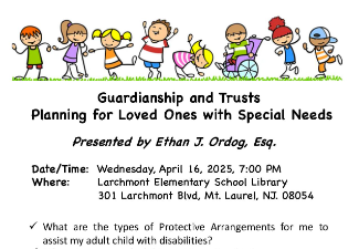 Guardianship & Trust Planning Workshop