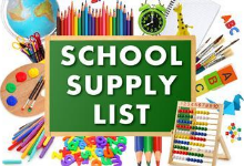 School Supply List