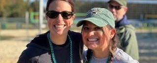 Ms. Woodend and Ms. Klein on Field Day